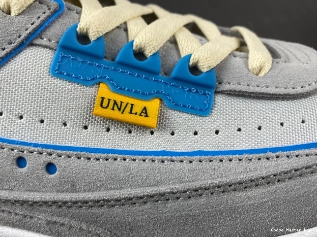 Grey DN3802-001 Fog Jordan 2 Union Retro 0630